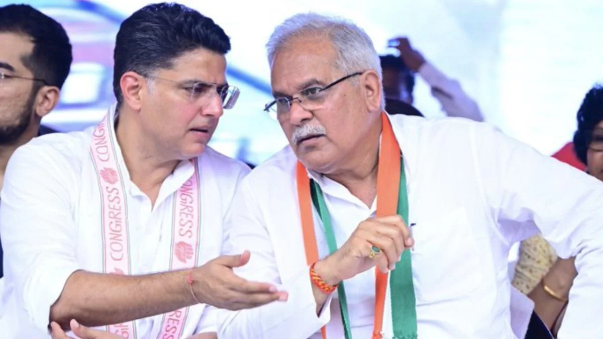 Sachin Pilot Replaces Bhupesh Baghel as Punjab Congress In-Charge Amid Factional Feud