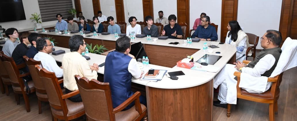 Chhattisgarh-Japan Youth Connect: CM Sai Sees Education and Technology as New Bridge Between Two Cultures