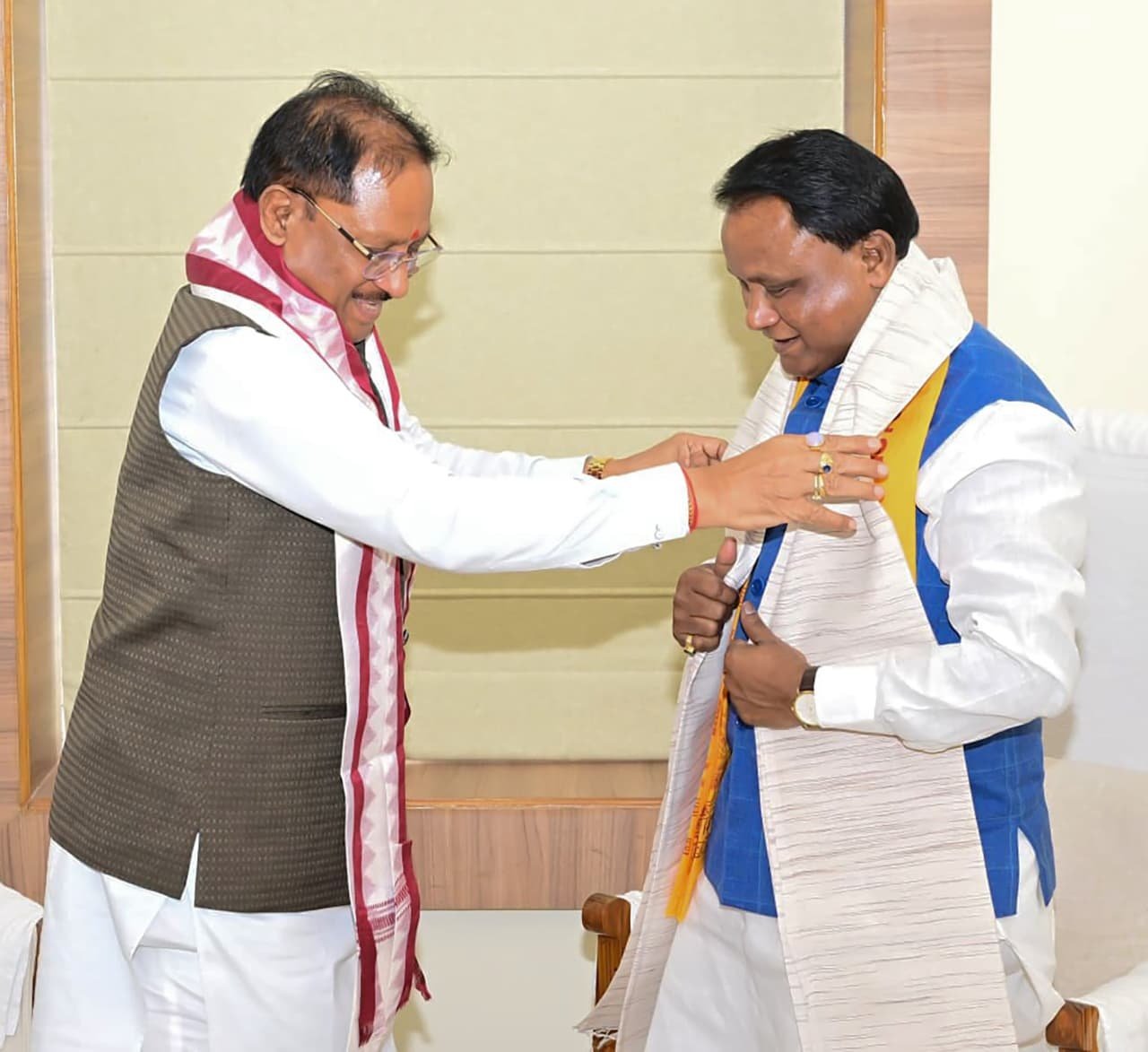 Chhattisgarh, Odisha Look to Deepen Neighbourhood Partnership as Sai Meets Majhi in Bhubaneswar