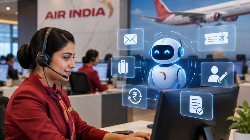 Air India Accelerates Customer Service Transformation with Salesforce Agentforce