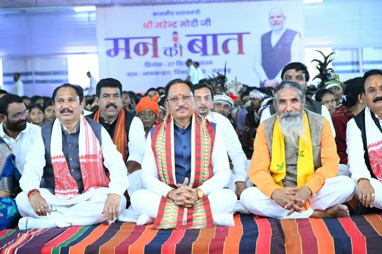 Peace Is Opening New Doors of Development and Prosperity in Former Naxal-Affected Areas: CM Sai