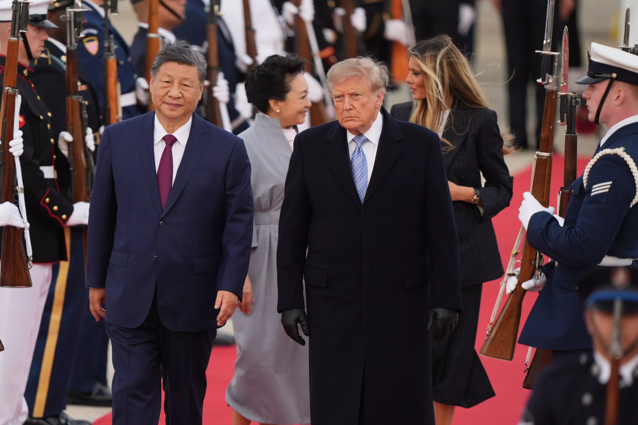 Xi Arrives in US for State Visit, Gets Tarmac Welcome from Trump