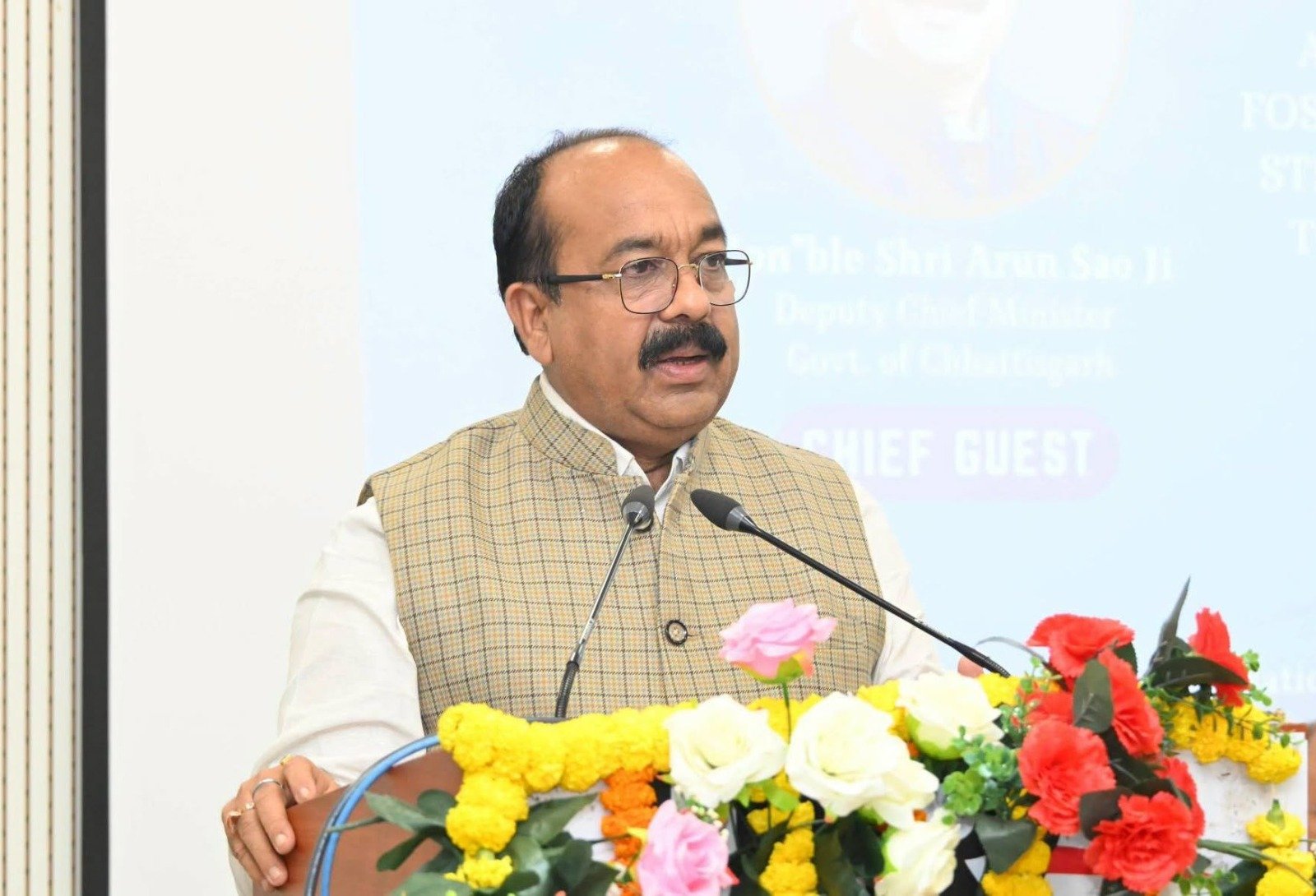 Youth Will Lead a Developed India, Says Deputy CM Arun Sao at NIT Raipur Conclave