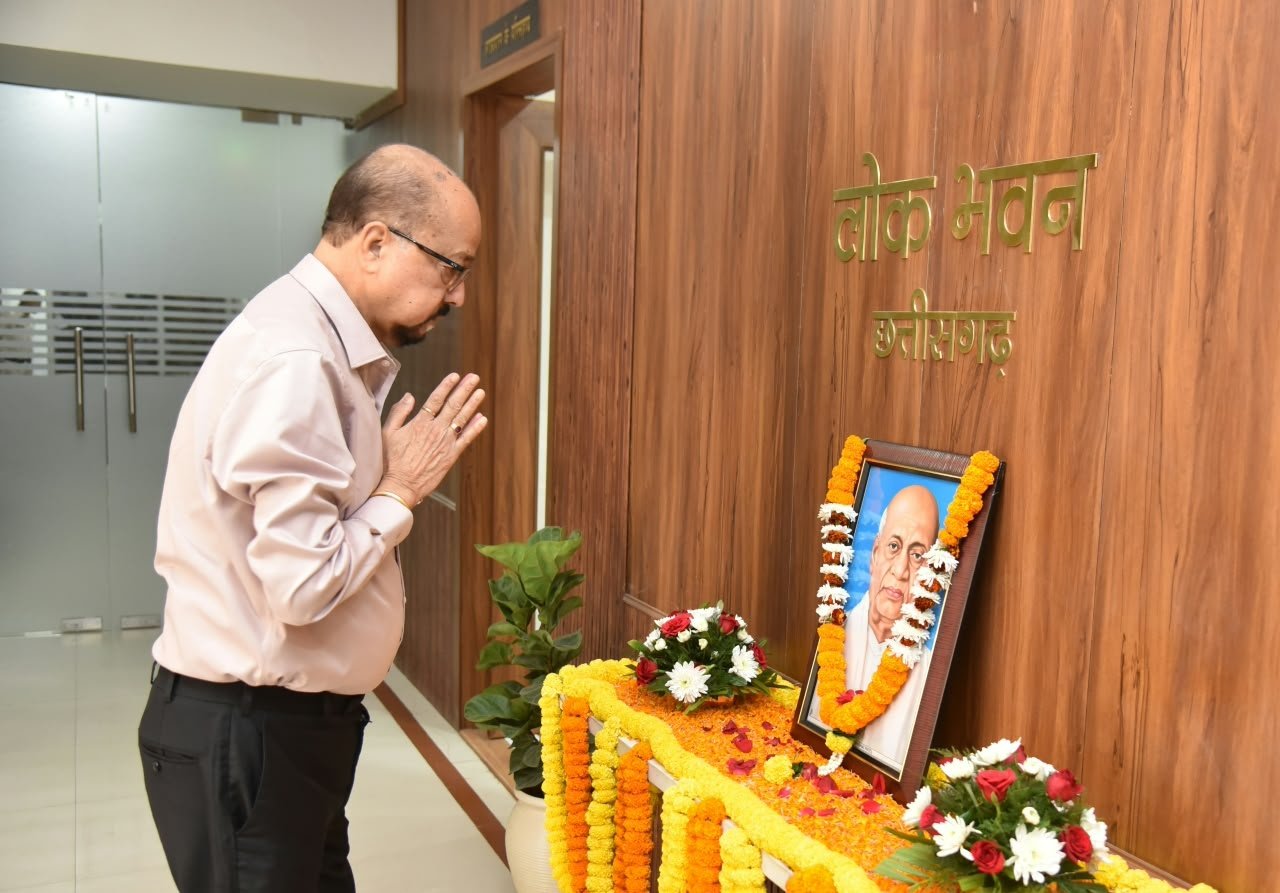 Governor Ramen Deka Pays Tribute to Sardar Patel on His 151st Birth Anniversary