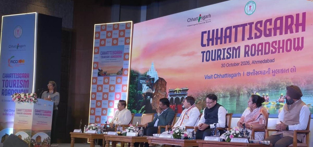 Chhattisgarh Courts Gujarat’s Tourism Market, Puts Champaran at Heart of Travel Outreach