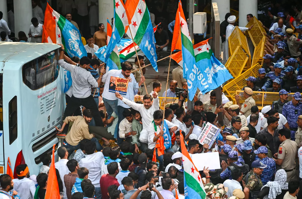 INDIA Bloc Intensifies Protest Against CEC Gyanesh Kumar Over Electoral Roll Revision