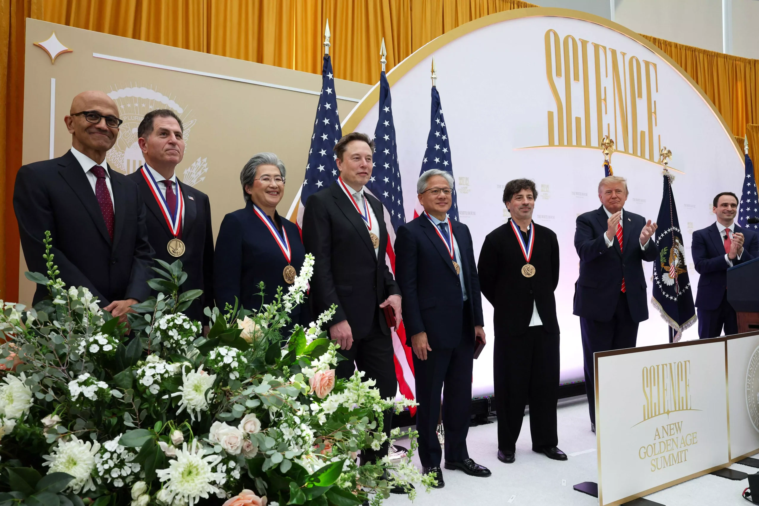 Trump Honours Six Technology Giants With America’s Highest Science and Innovation Awards