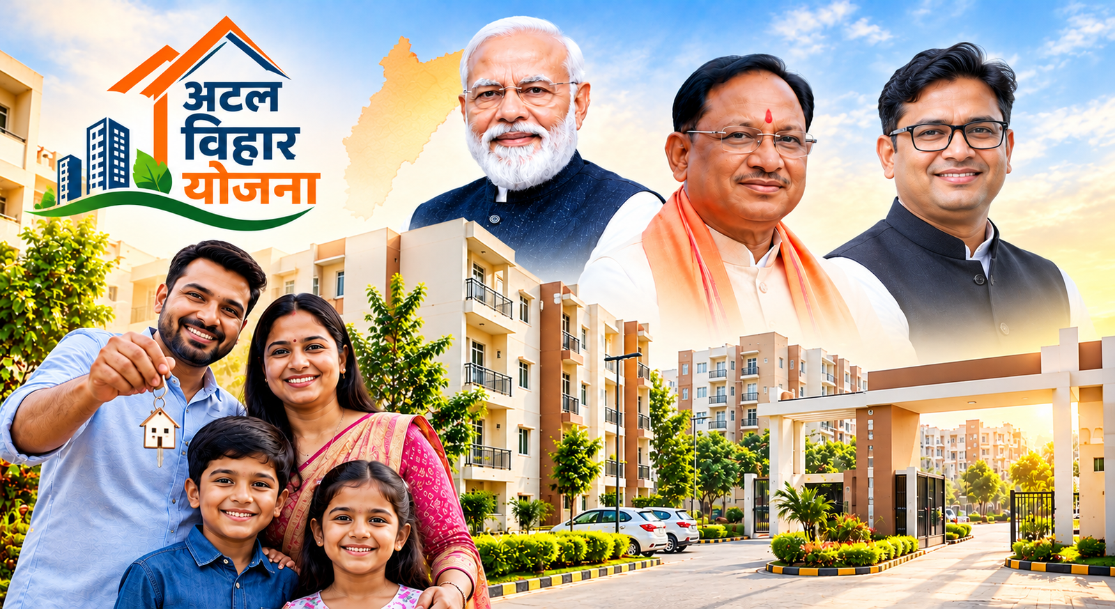 Beyond Four Walls: CM Vishnu Deo Sai’s Housing Push Gives New Meaning to the Dream of Homeownership-By Kumar Bahukhandi