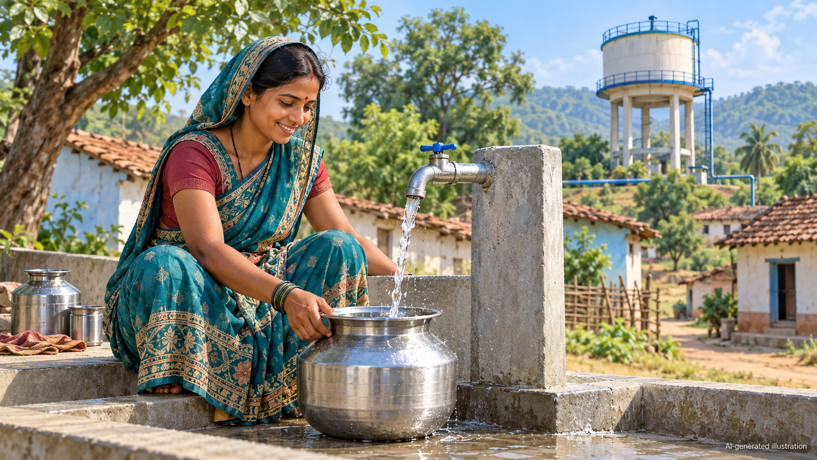 Chhattisgarh Pays ₹6,836.51 Crore Under Jal Jeevan Mission in Three Years