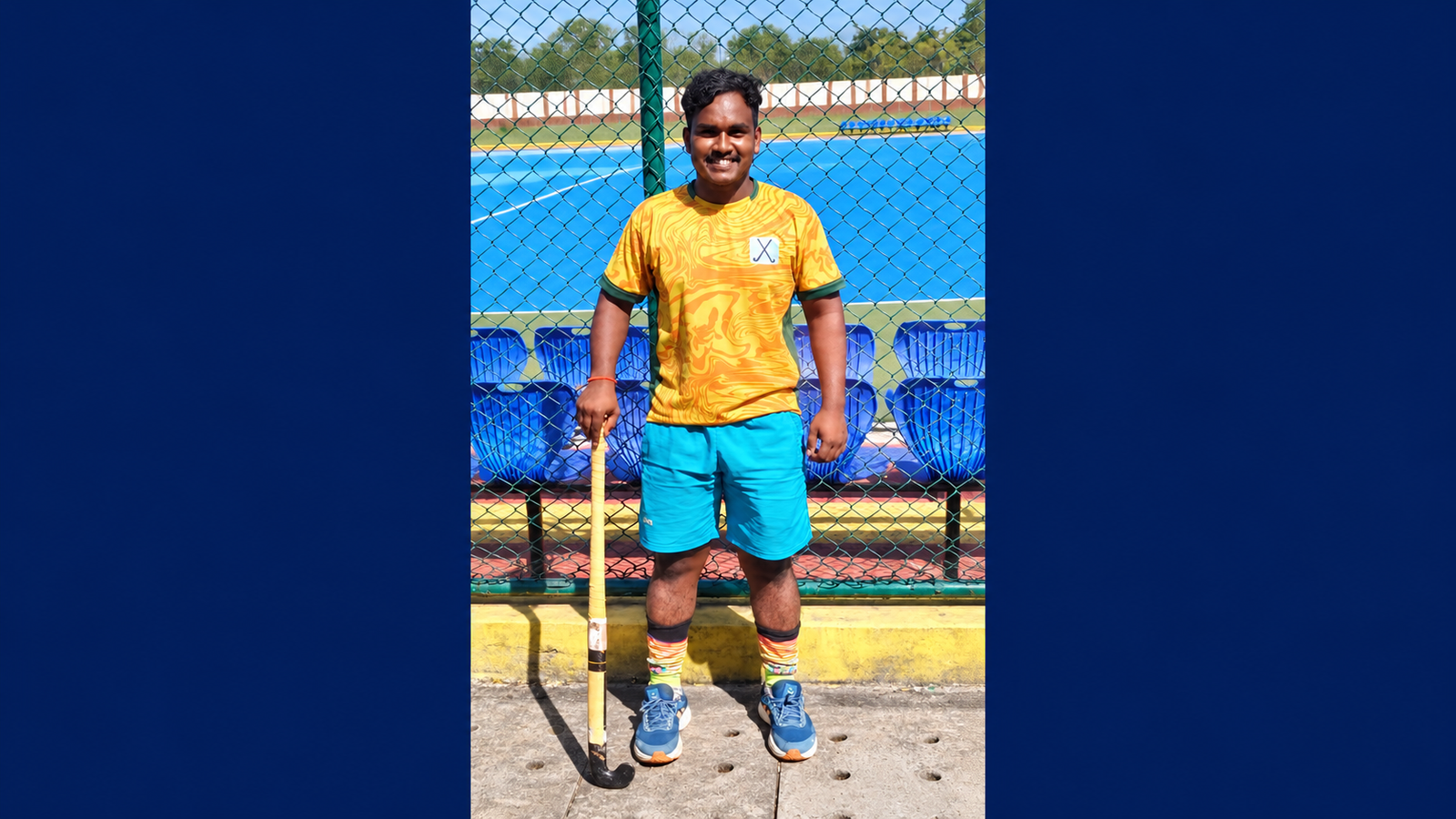 Pragati College’s Jitendra Kumar Selected for All India Inter-University Hockey Competition
