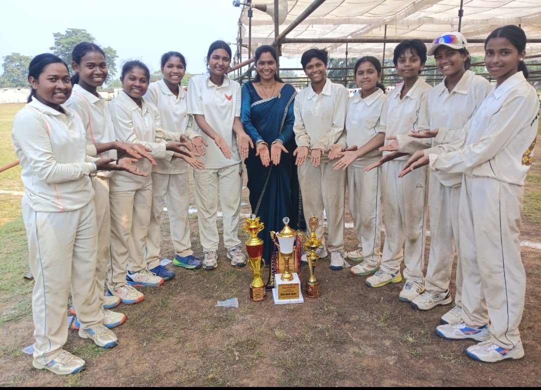 Jashpur Girls Script Cricket History, Win Double Gold for Surguja Zone