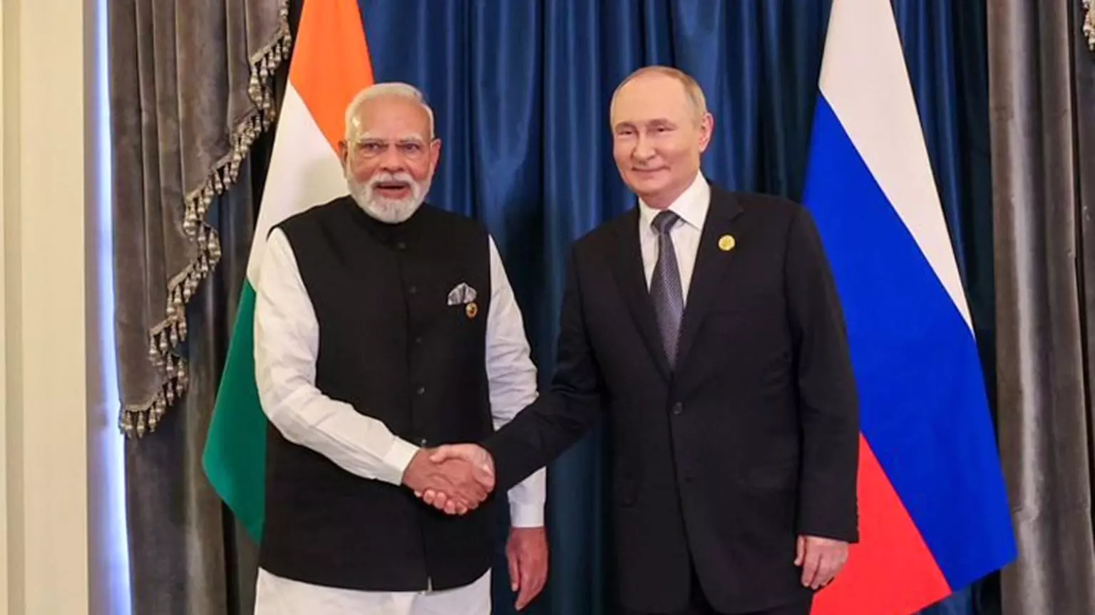 Modi, Putin Push to Expand Ties, Target $100 Billion Trade by 2030: Envoy