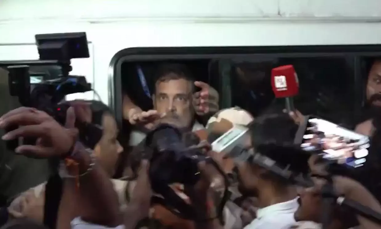 Rahul Gandhi, Priyanka Gandhi Detained During INDIA Bloc Protest Near Jantar Mantar