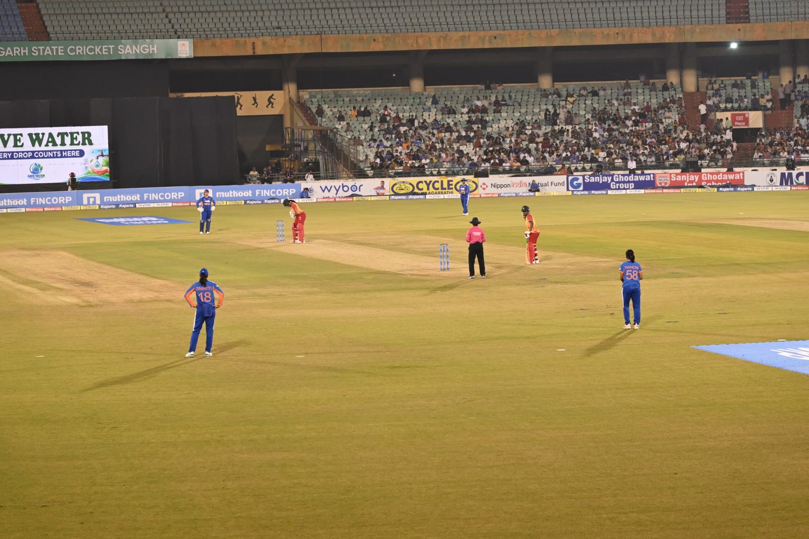 Chhattisgarh Makes Cricket History as India-Zimbabwe Women’s T20 International Series Inspires a New Generation